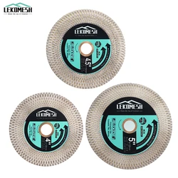 LEKOMESH 1/2/5pcs 105/115/125mm Diamond Cutting Grinding Disc X Mesh Double-side Marble Ceramic Tile Granite Cutting Saw Blade