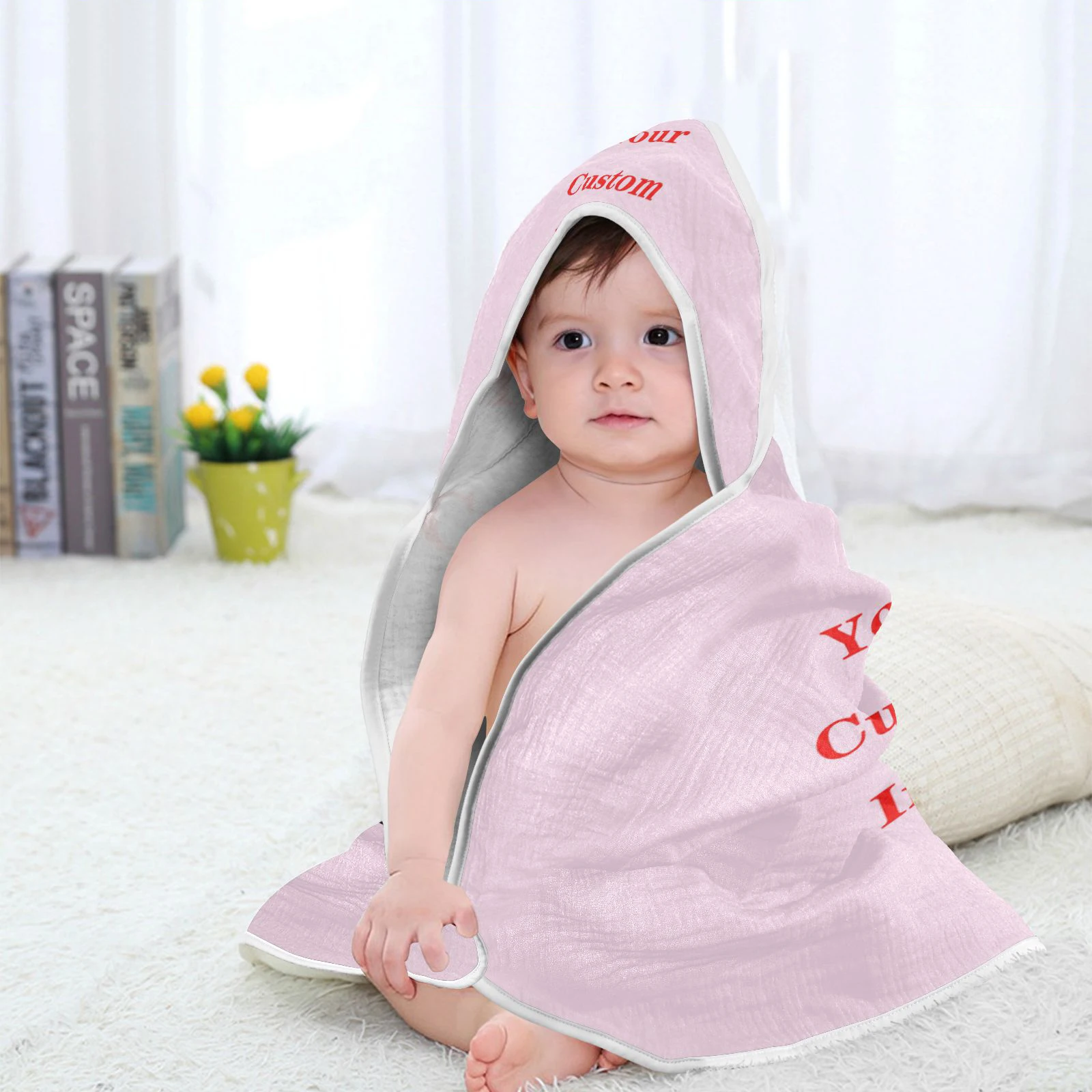 

Baby Bath Towel Girl Boy Baby Customize Towel Newborn with Hood Cartoon 100% Cotton Infant Towels Blanket Baby Bathrobe Infant