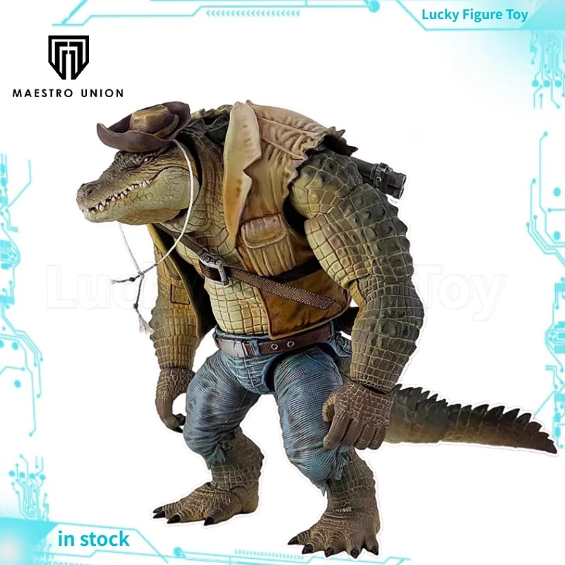 

【Оригинал】Maestro Union Furei Planet MU-FP001 Wilderness Hunter Crocodile Crok масштаб 1/12 модель фигурки