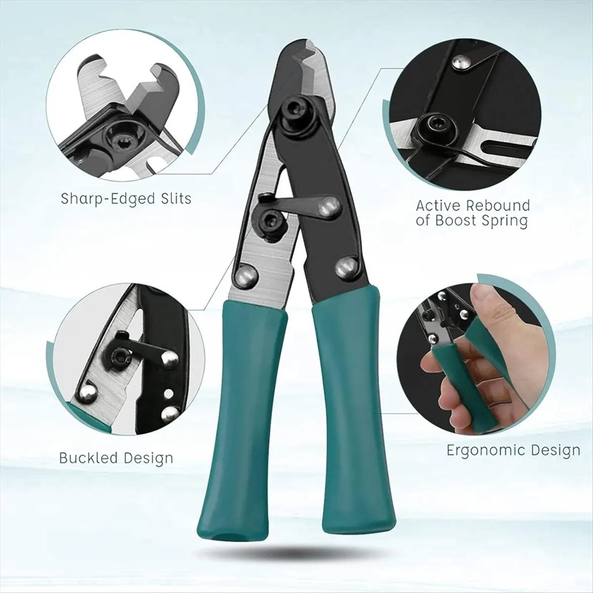 1Pcs Mini Wire Strippers Tube Cutter, Cutting Pliers Maintenance Forceps Tool for Air Condition Refrigerator