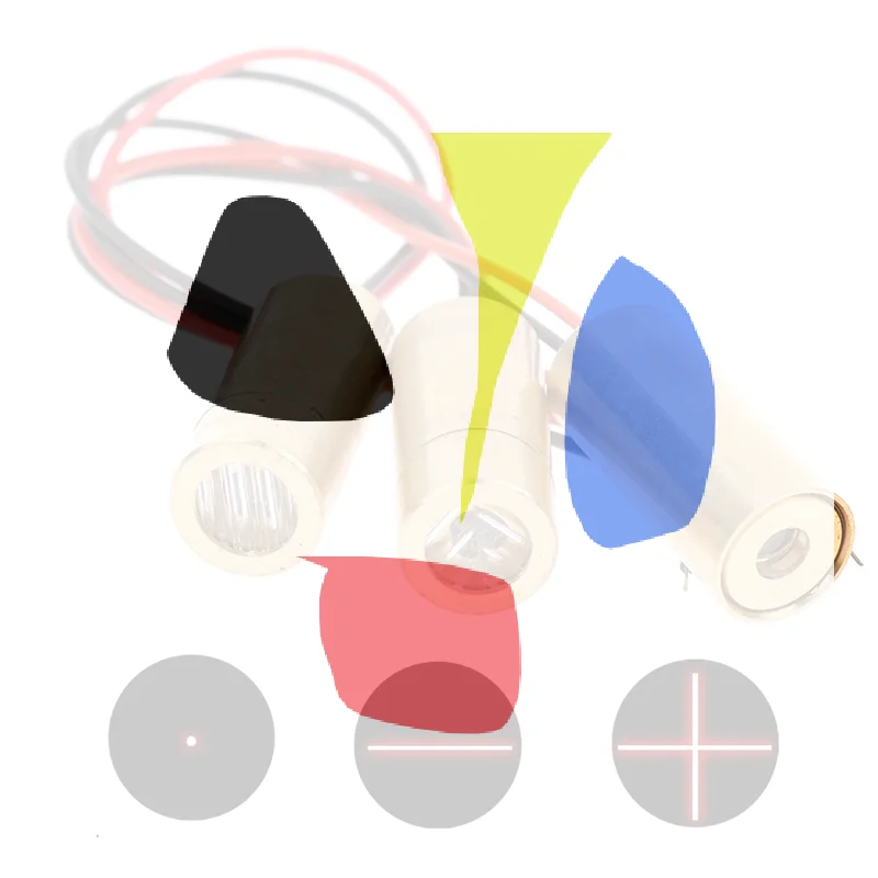 Copper Laser head 650nm 9mm 3V 50mW Laser Cross Diode Module Red Laser