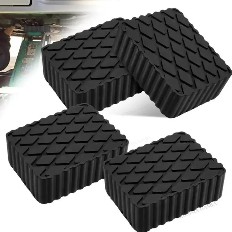 Heavy-Duty Rubber Jack Pad for Enhanced Stability of Car Lift Equipment
