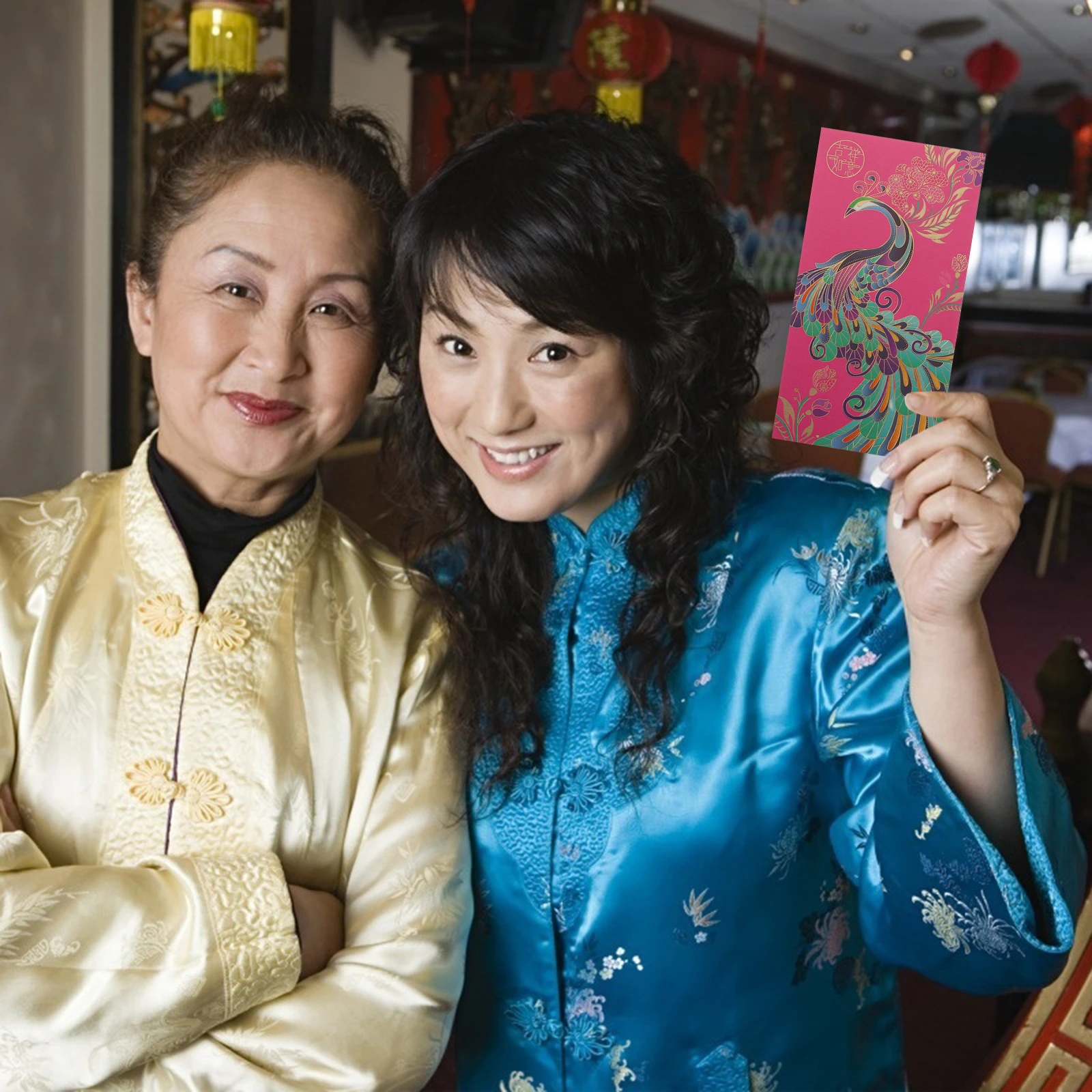 

8pcs Chinese Hong Bao Premium Money Festive Bronzing Print Gift Envelopes Lunar New Year Celebration Supplies Red Envelopes