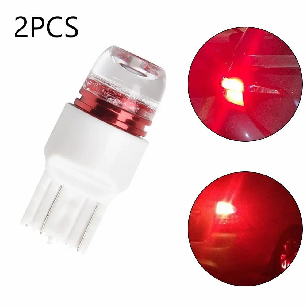 

Strobe Car Lights 2pcs 7443 7444 992A Blinking Brake Flashing LED Parking Safety Warning 1000K 7440 7441 Durable