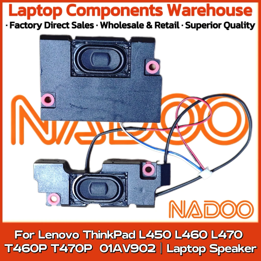New Original Laptop Notebook Audio Speaker For Lenovo ThinkPad L450 L460 L470 T460P T470P  01AV902  built-in speaker horn audio