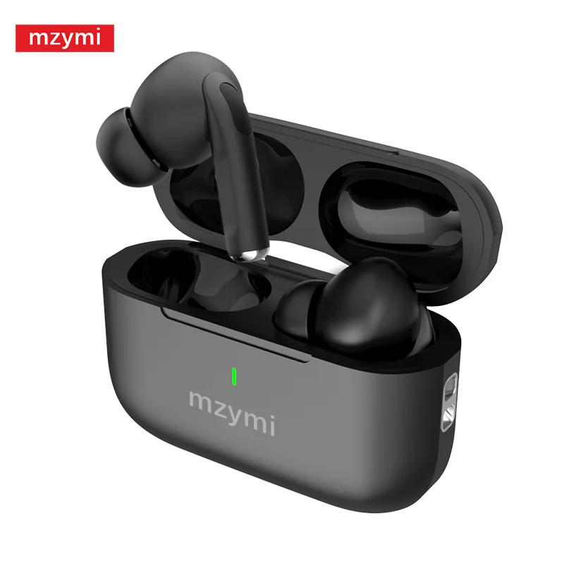 

mzymi Wireless Earphone E17 ANC Noise Cancelling Bluetooth Headphone Sport HIFI Stereo Sound In Ear Headset With Mic For XIAOMI