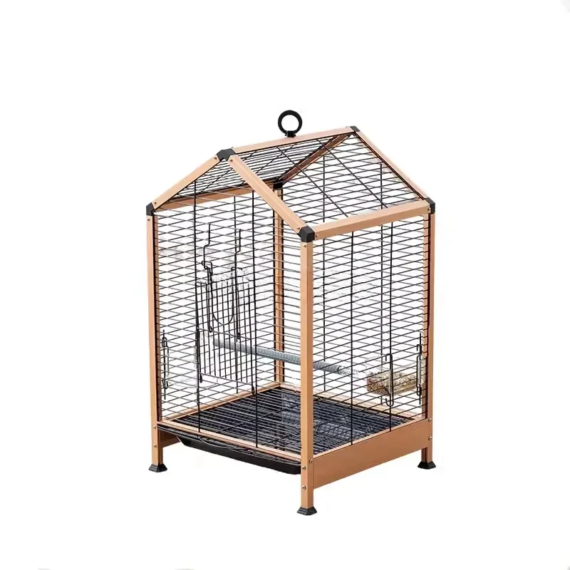 Large Luxury Villa Bird Cages Metal Canary Budgie Outdoors Bird Cages Breeding Park Jaula Para Loros Supplies WZ50BC