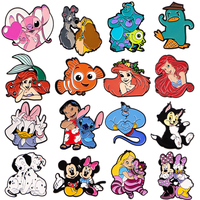 Creative Trendy Cartoon Movie Series Lapel Brooch Badge Pin Denim Bag Gift Men Women Fashion Jewelry Accessories