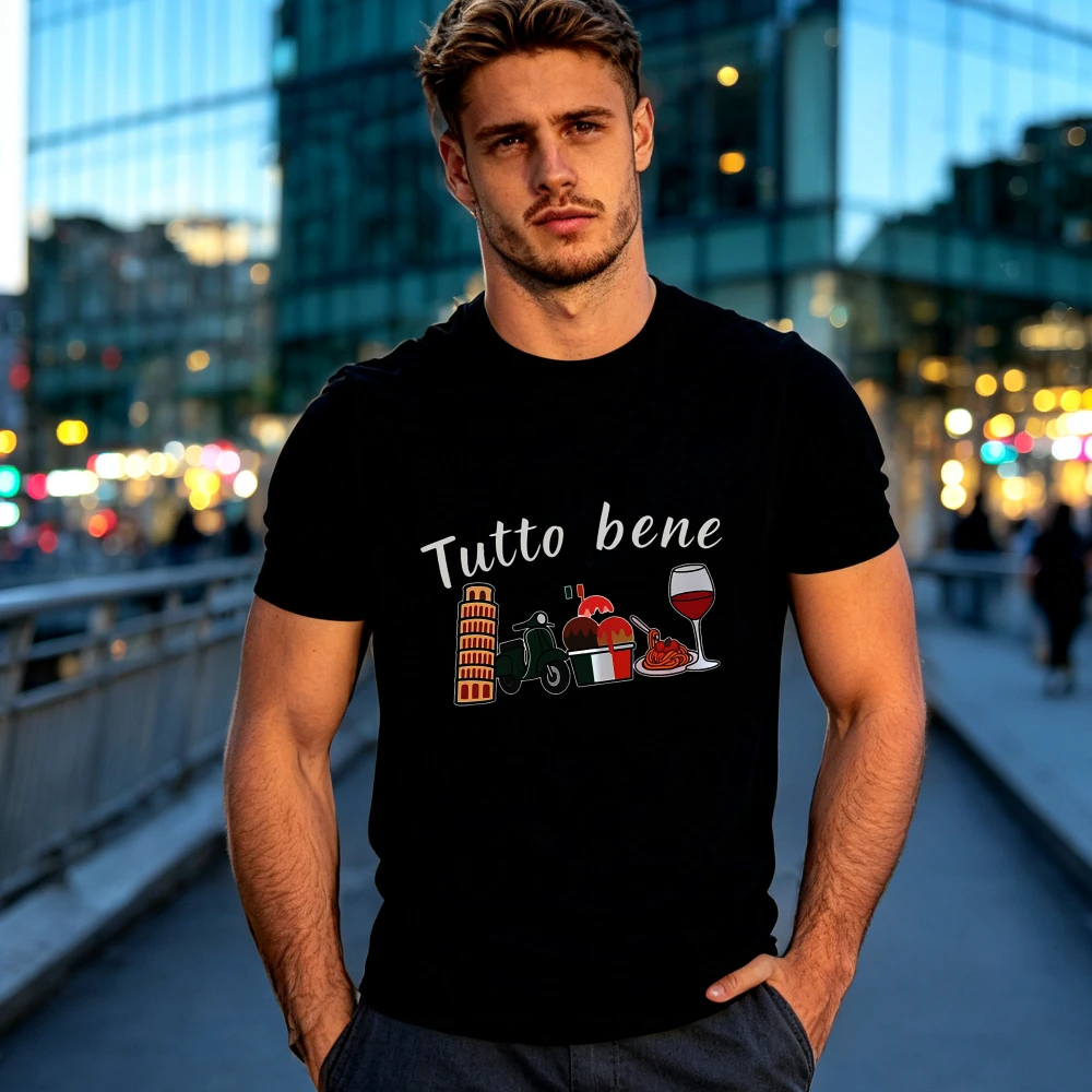 Tutto Bene Letter Italy Landma - Italy Fashion Street incelemesi ve fiyatı