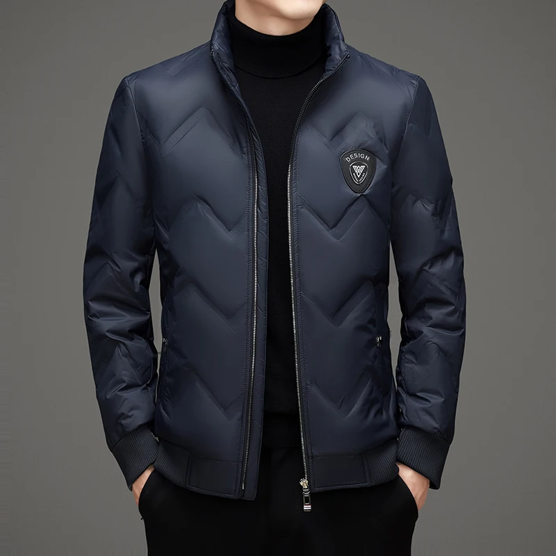 Casual Warm Hooded White Duck Down Jackets 2024 Autumn Winter Streetwear Windproof Lightweight Puffer Coats Solid Down Clothing