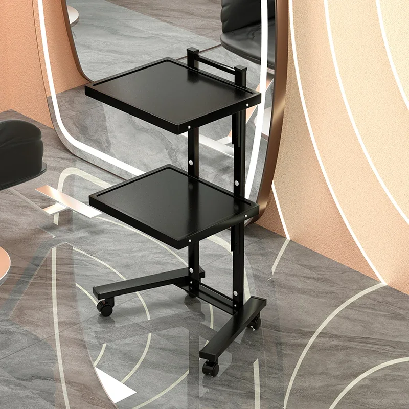 Golden Hairdressing Trolley Machine Portable Professional Beauty Salon Trolley Aesthetic Carrito Auxiliar Salon Furniture MQ50TC