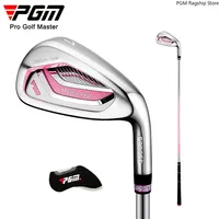 PGM Golf Club Women's 7-iron Stainless Steel 7-iron Practice Club Lightweight Titanium Strike Surface TIG048
