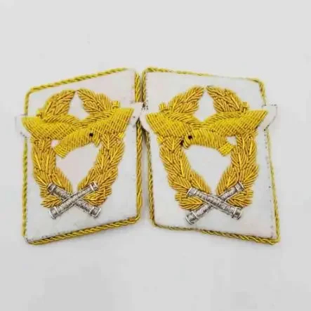 

German Shoulder Badge Collar Hat Chest Badge Hand Embroidered Badge