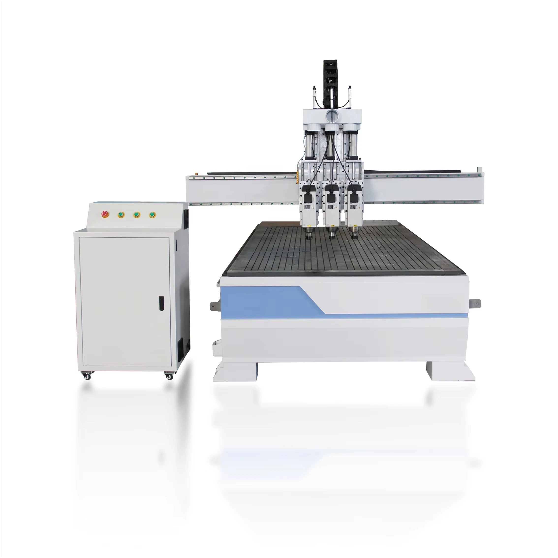 3 Head Wood Carving Engraving Machine for MDF Plywood Craft Decoration Processing Multi Spindle Wood CNC Router