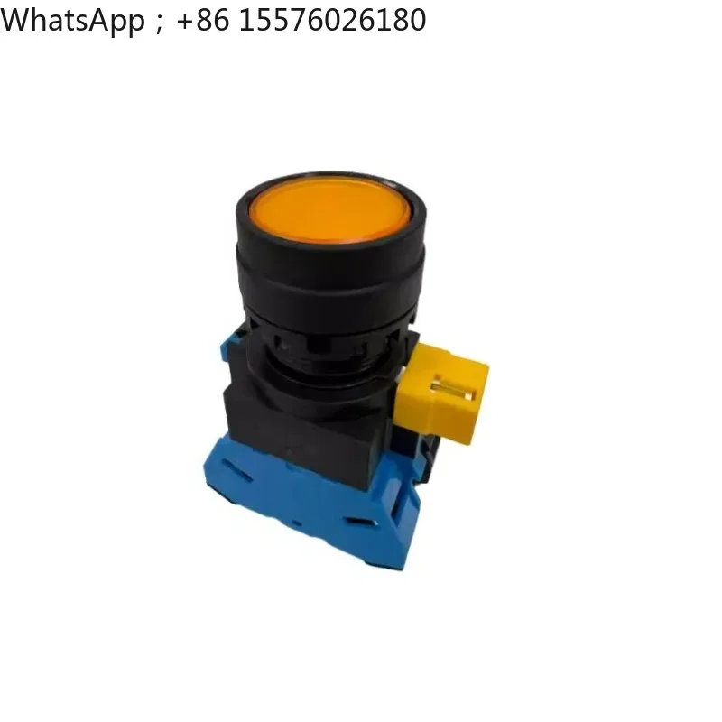 1PC New Original IDEC HW1L-M110Q4Y Illuminated Push Button Switch 22mm Yellow