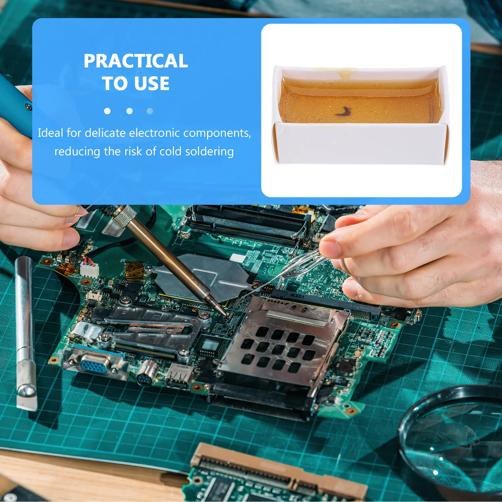 20 Adet Lehimleme Flux Macunu  - Diy Electronics Flux incelemesi ve fiyatı