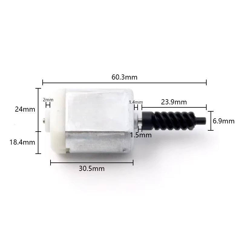 For Toyota Camry/Yaris MK2/Vitz MK2 Mitsubishi Lancer FC-280PT-20150 DC 12V Car Trunk Lock Block Motor Auto Replacement Parts