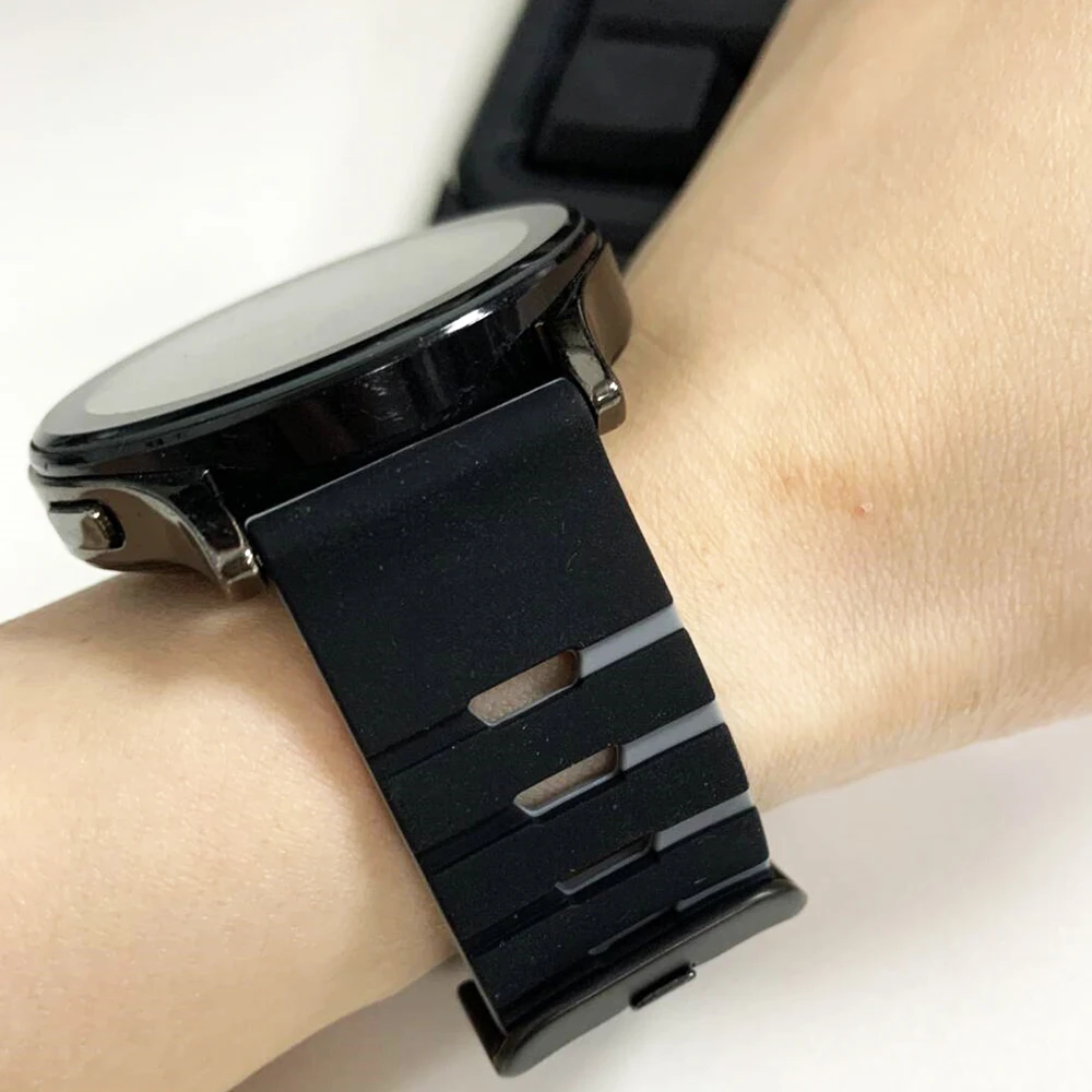 22mm シリコンストラップ Xiaomi Watch S4 Sport S3 S2 46/42mm S1 Pro カラー2 Mi Watchバンド Garmin Venu 4 45mm 交換用ブレスレット