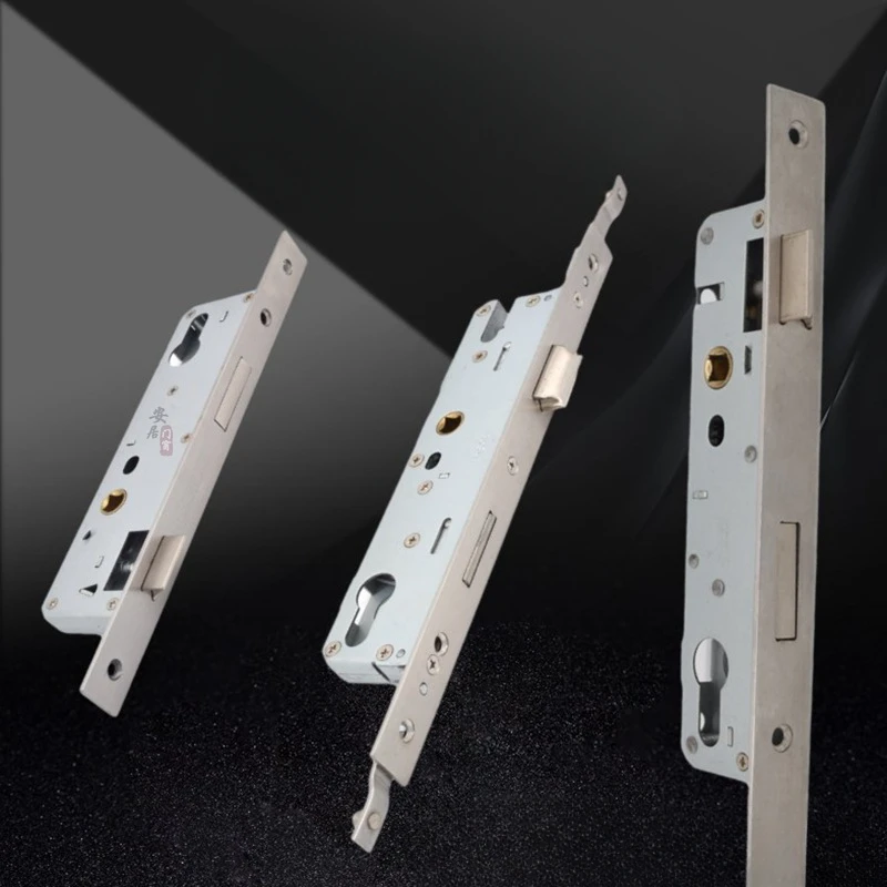 85 Series Multi-point Lock Body Door Hardware Flat Door Lock Body, Aluminum Alloy Body, Plastic Steel Door Lock Body,parts