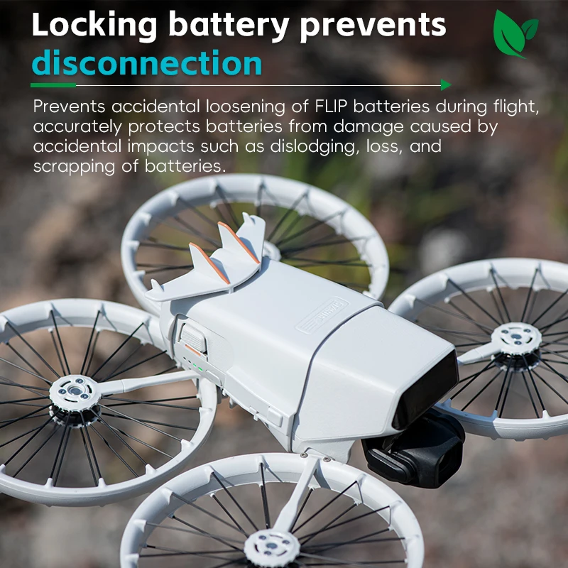 STARTRC Защитная пряжка для аккумулятора для аксессуаров DJI FLIP Flight Tail Wing Drone Battery Защита от падения