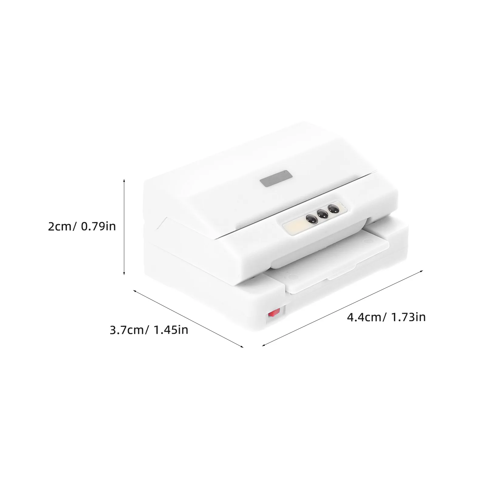 Miniature 3D Printer for Dollhouse – Realistic Micro Desk Printer, Mini Furniture & Office Desk Decoration