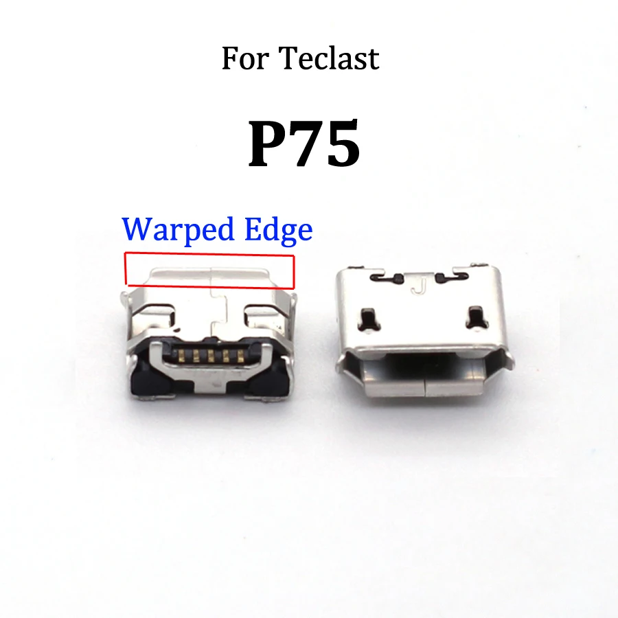 2PCS/Lot For Teclast P75 P80 M40 P20HD T30 T8 T80 T40 P10 M30 Pro M16 USB Charging Dock Charge Socket Port Jack Connector