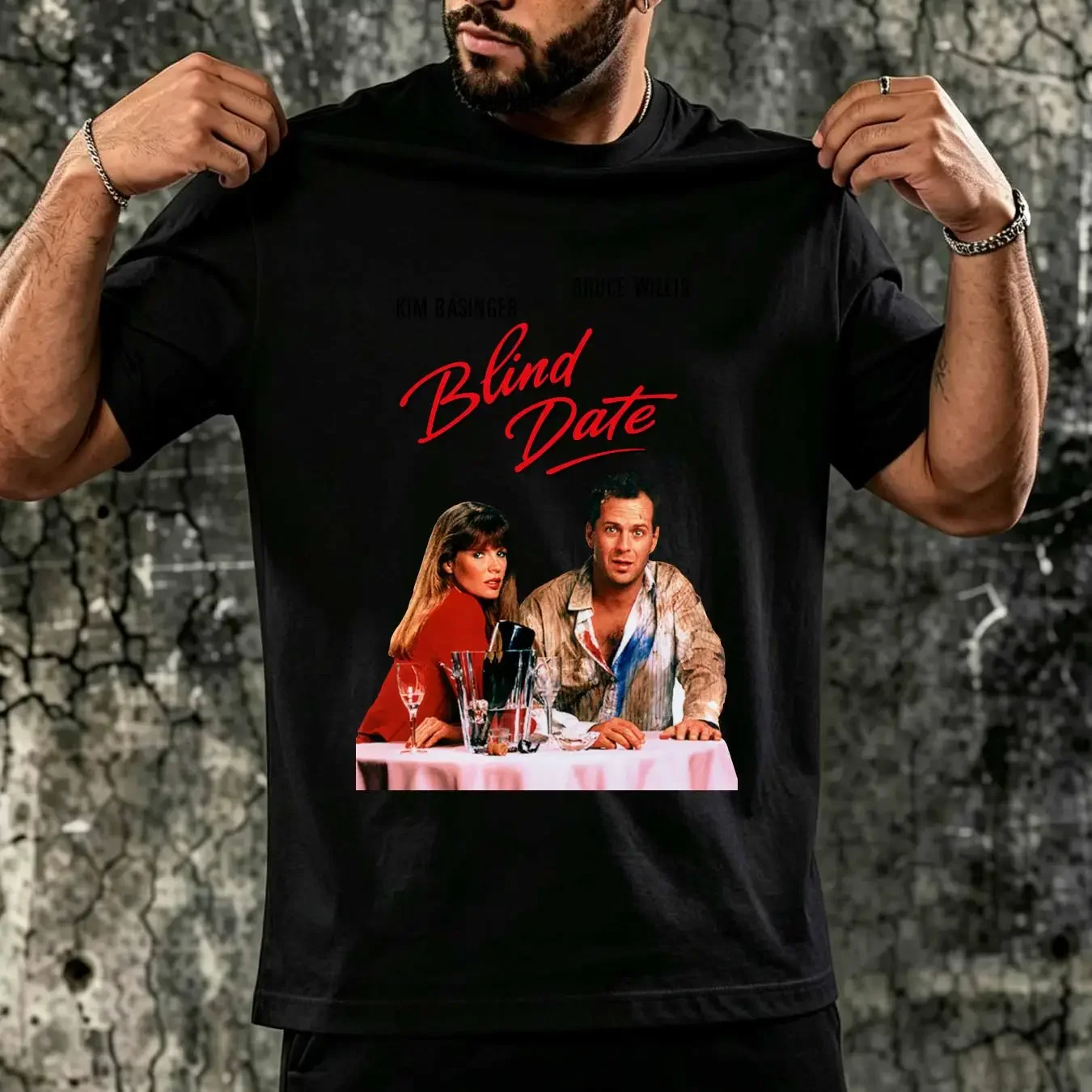 washed T Shirt Blind Date 80s Comedy Romance Movie vintage Washed Unisex designer clothes Comfortable Versatile graphic