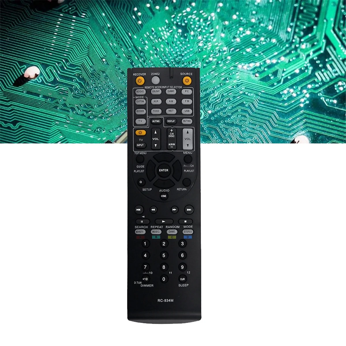 Venda quente RC-834M Substituir Controle Remoto para Receptor AV TX-NR515 TX-NR414 HT-RC440 HT-S6500 HT-S7500 HT-R791 HT-RC460 HT-R758