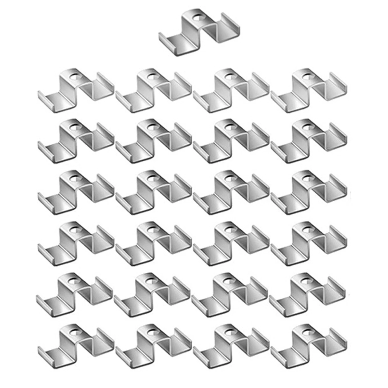 2025 Nueva fijación segura para sistemas de drenaje Clips de sillín de acero galvanizado a granel para tornillo para uso industrial