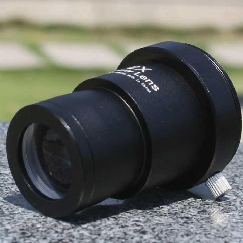 Agnicy Astronomical Telescope Accessories 2X Extender 1.25 Inches 2 Times Barlow Lens 5P0083C