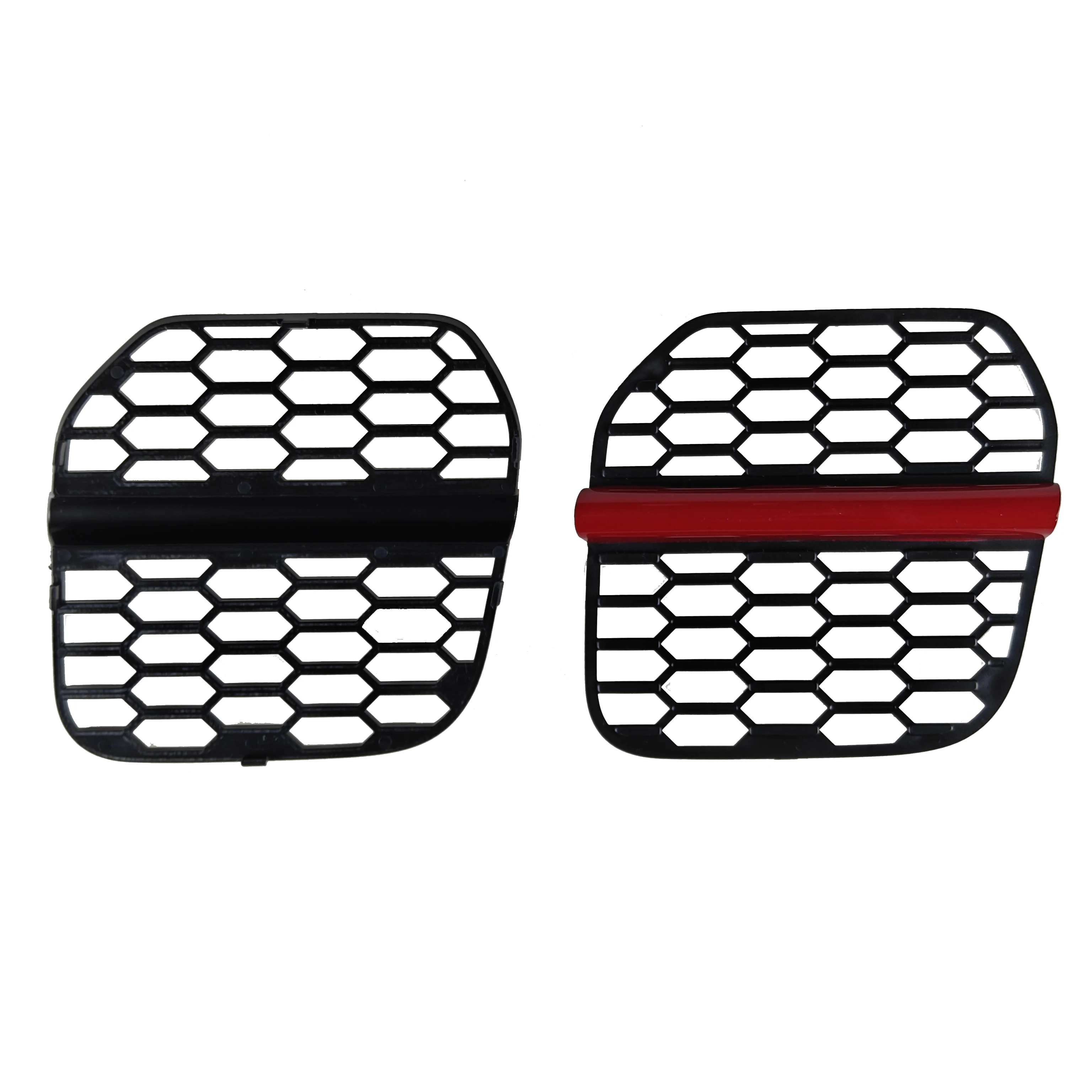 Brand New Racing Style New ABS Material Decorations Bumper Duct Fins Side Mesh For Mini Cooper 2LCI JCW F55 F56 F57