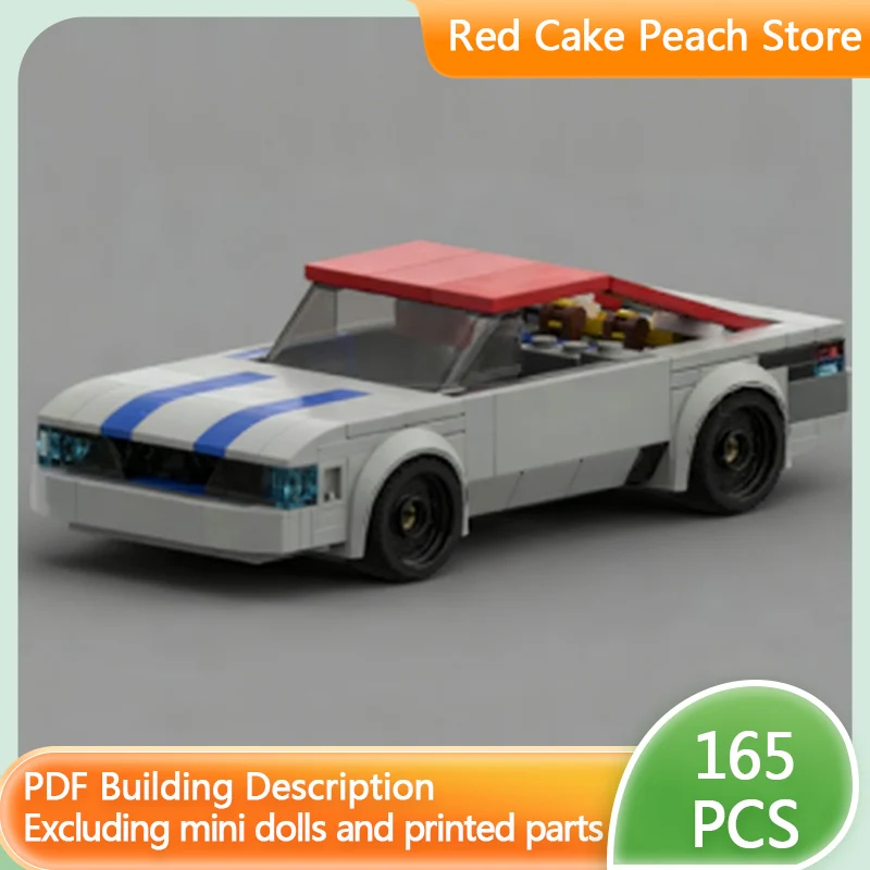 

Speed Racing Car Model MOC Building Bricks Hatchback Muscle Car Modular Technology Children Holiday Gifts Assemble Toys Suit