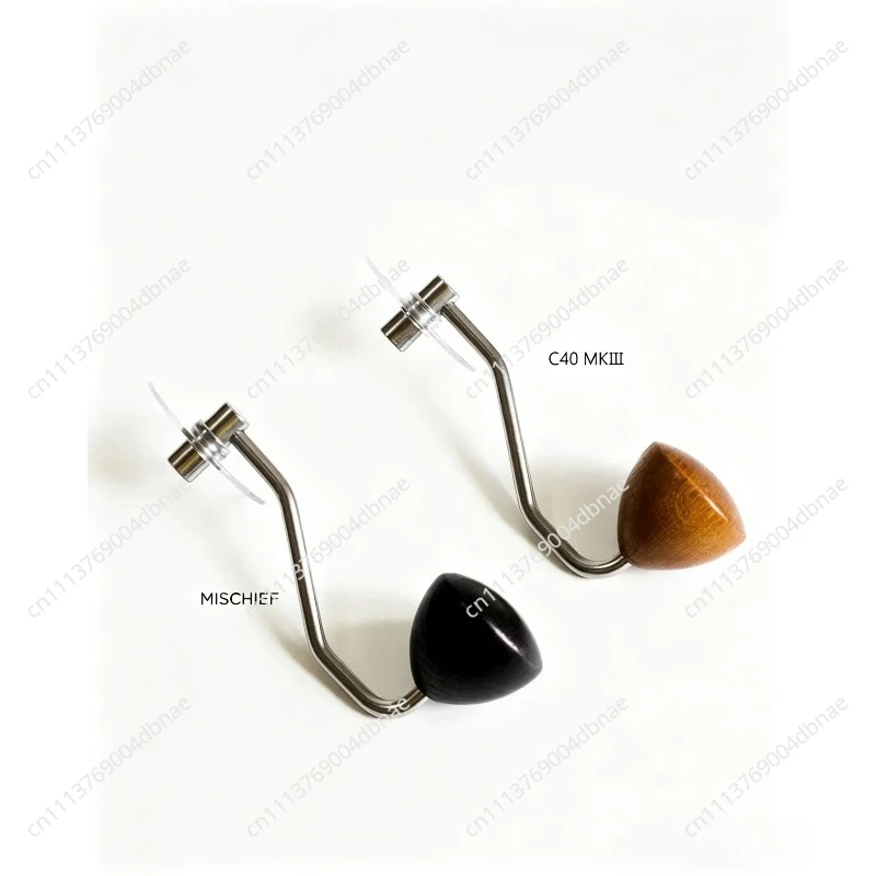 Suitable for C40 Hand Crank Bean Grinder Mk3 Universal Accessories,Handle Solid Wood Ball Head Oak Primary Color Oak Smoke Color
