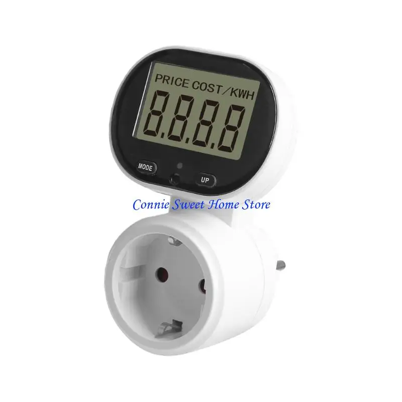 LXAF European Standard Rotatable Screen Energy Consumption Monitors Socket Protects