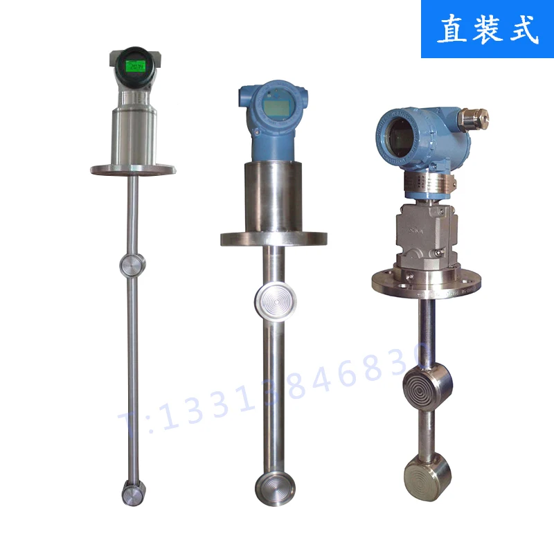 On-line liquid density meter, desulfurization slurry specific gravity meter, side-mounted plug-in real-time density