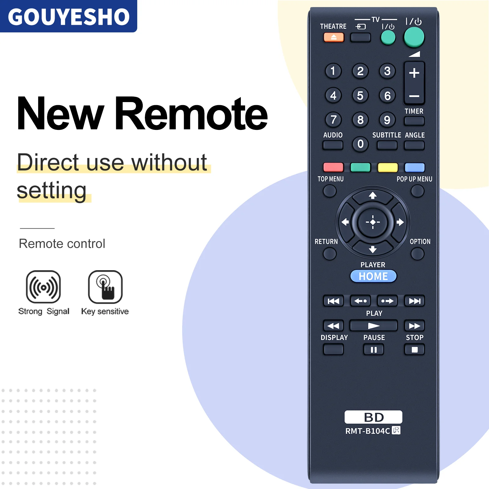 New RMT-B104C Remot…