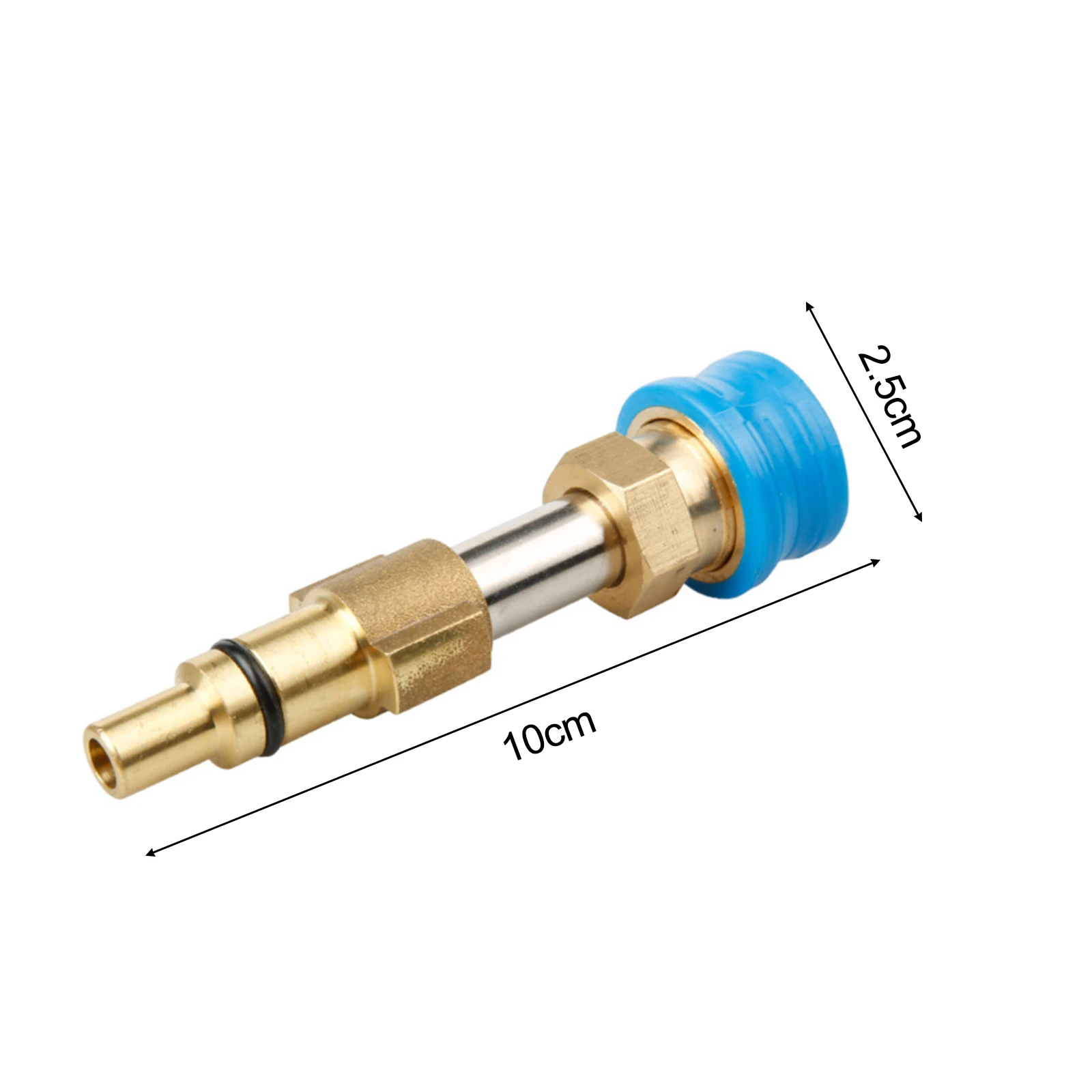 1 4 Quick Release Connector Brass Material 1 4 Connector Clear Blocked Sewers Good Wear Resistance Cleaning Narrow Spaces