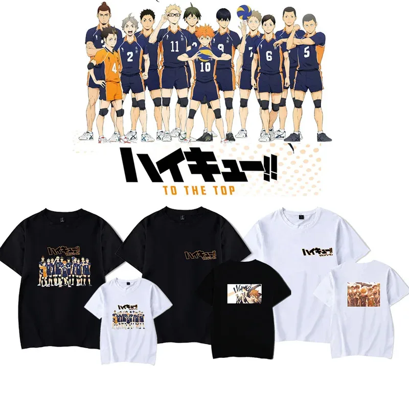 

Футболка с аниме Haikyuu, косплей Kuroo Bokuto Oya Manga Shoyo, забавная футболка для волейбола, летняя футболка с короткими рукавами, топ