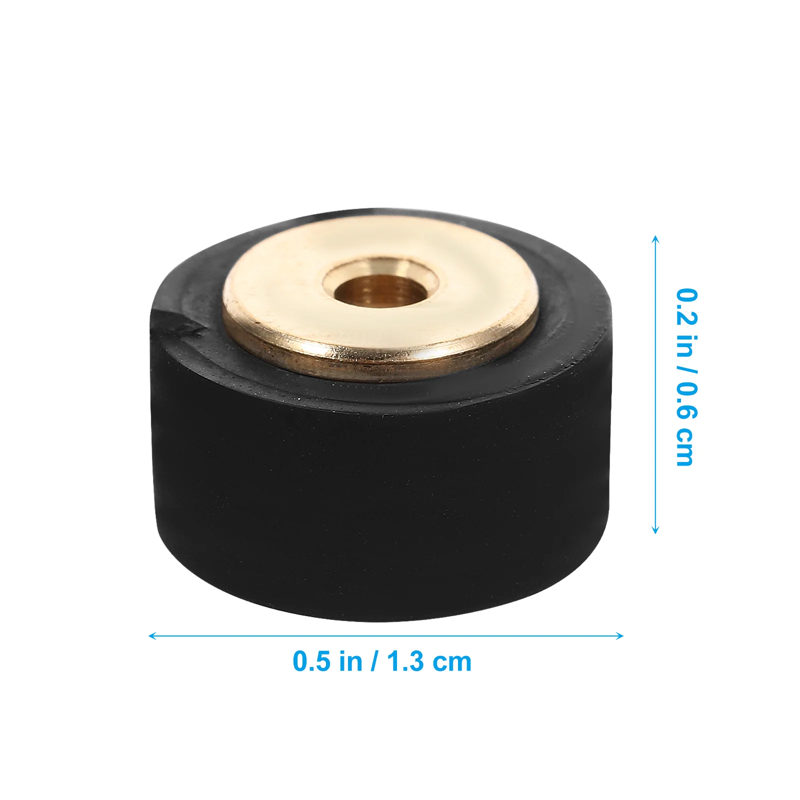 6pcs Rubber Pinch Roller for Recorder Cassette Tape Machine Repair 13 6.3 8.3 2.0mm Belt Wheel Pulley Bearing Audio