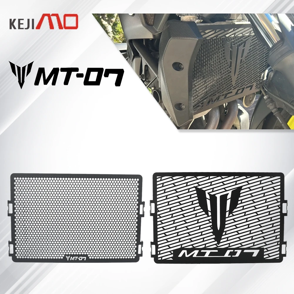 

Motorcycle Accessories Radiator Guard Grille Cover Protector Cooler Protection For Yamaha MT07 MT-07 FZ-07 FZ07 2014-2024 2023