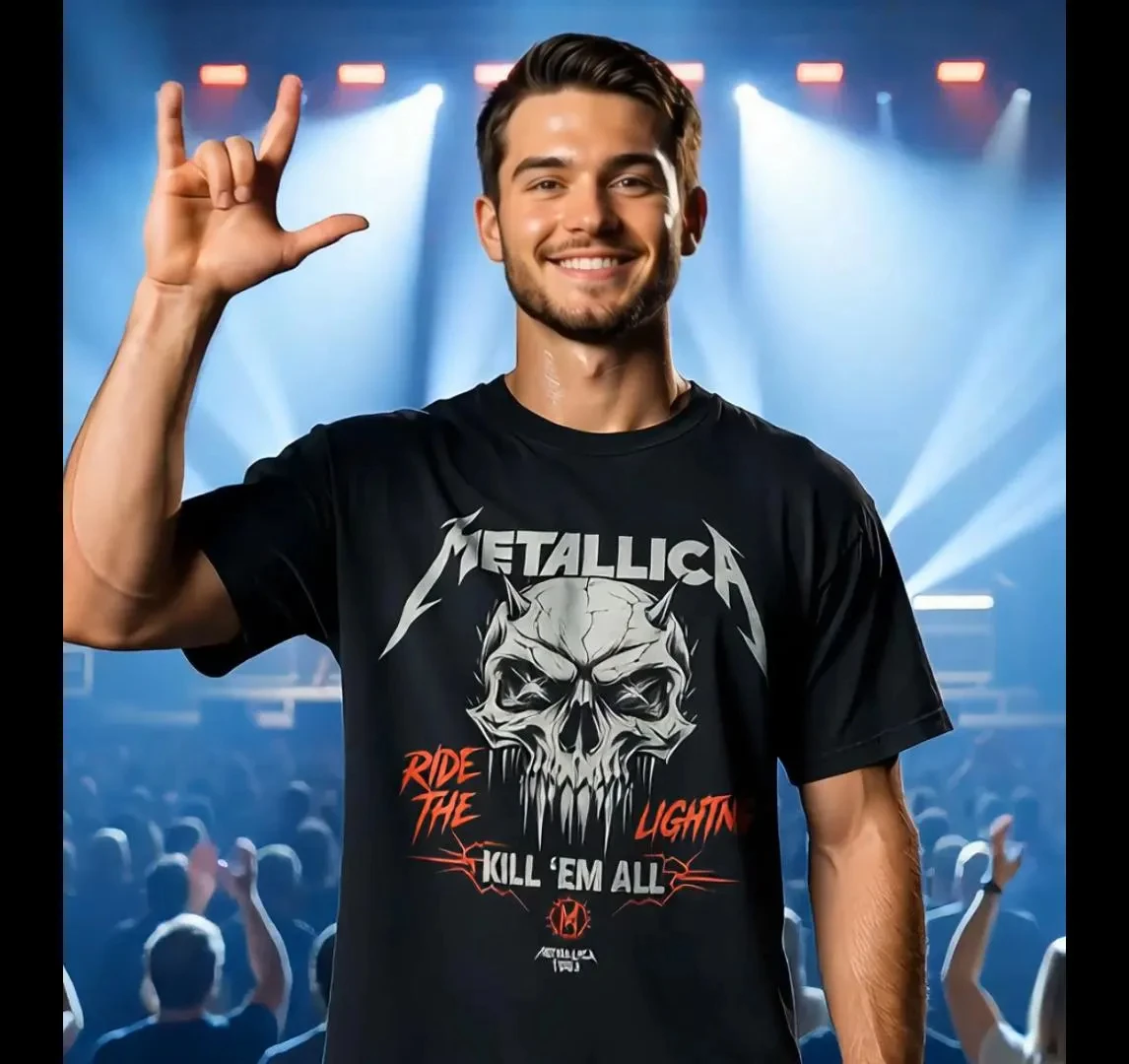 Ireland Summer Clothing - Metallica Band M72 World Tour Dublin