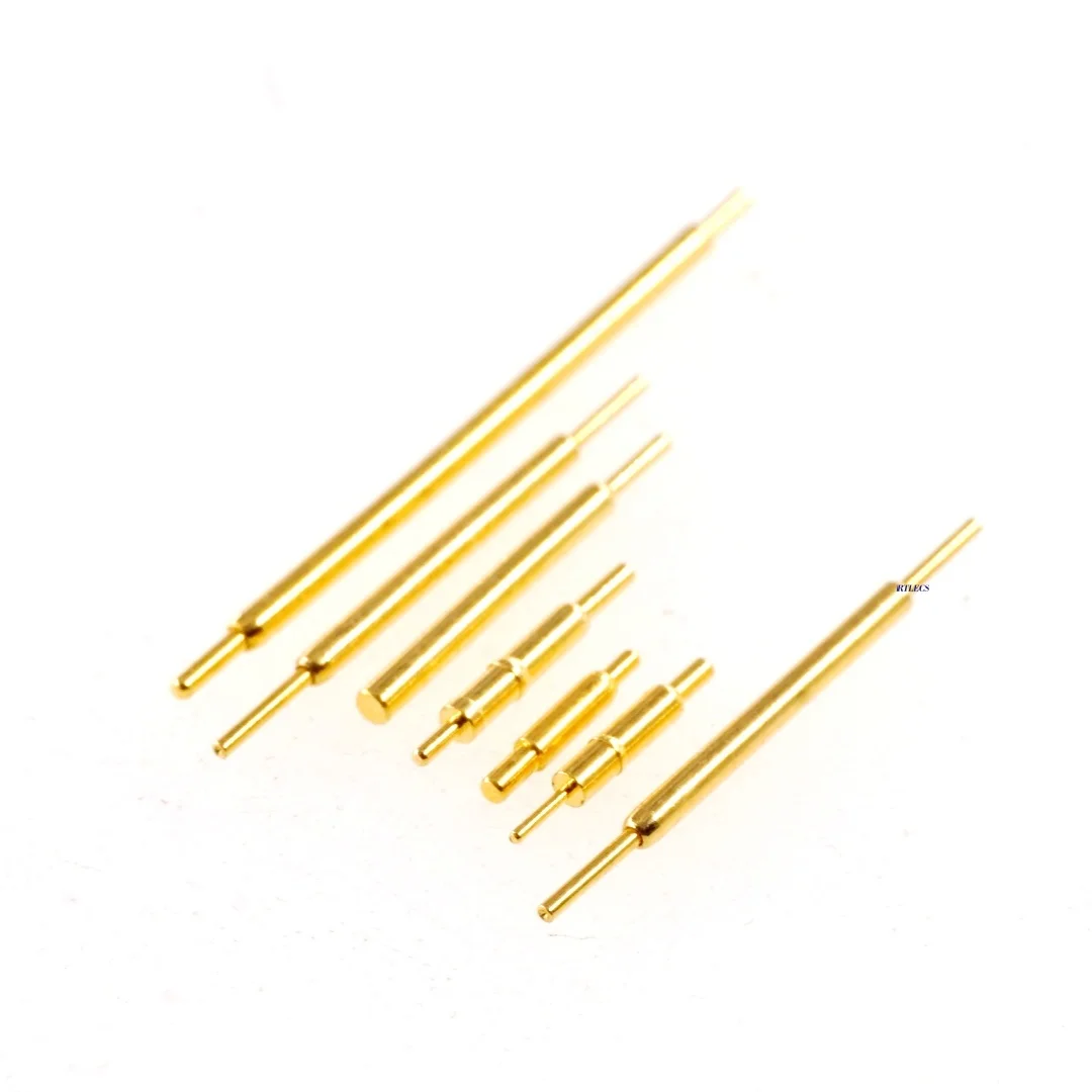 1 Piece Outer Diameter 1.1 1.2 1.3 1.4 MM Spring Loaded Pogo Pin Connector Single Discrete Pogopin Battery Contact Probe