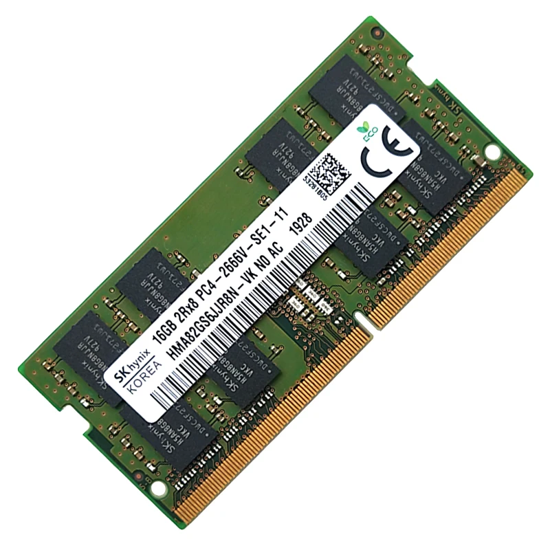 SK hynix ddr4 16GB 2666MHz RAM 2Rx8 PC4 - 2666V 1.2V Laptop Memory SODIMM Mini host