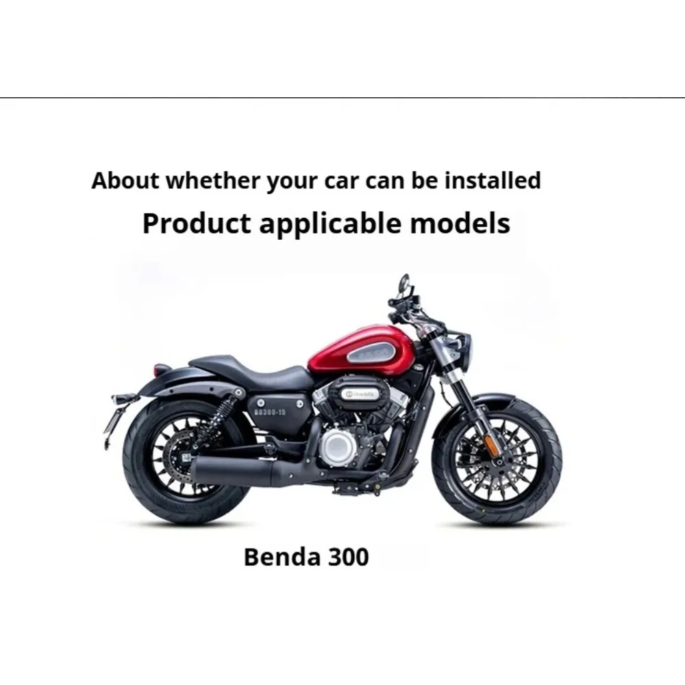 For Benda Chinchilla 300 BD300 Motorcycle Windshield Windscreen Retro Widened Deflector Accesorios Moto Parabrisas