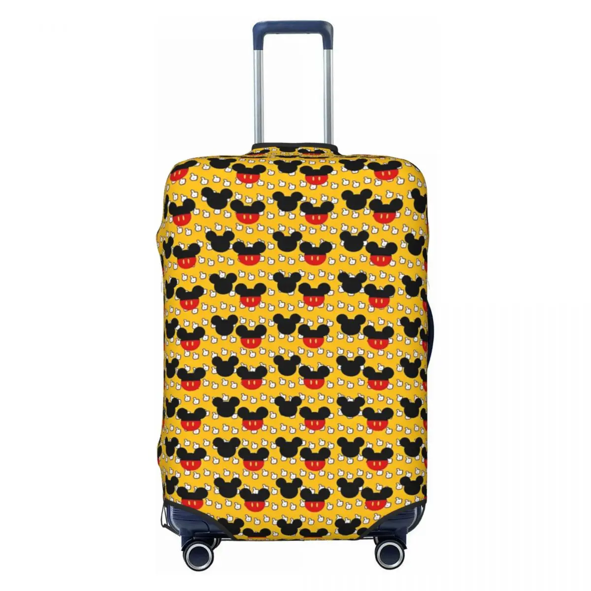 Mickey Mouse Graffiti Suitcase Cover Vacation Cruise Trip Strectch Luggage Case Protector