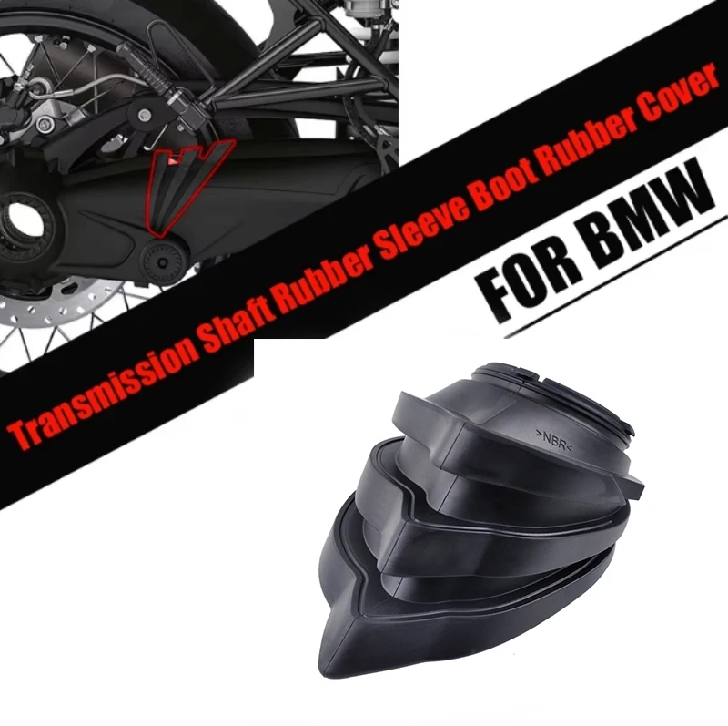 Panical Transmission Shaft Rubber Sleeve Boot Drive Bushing For Bmw R1200GS R RT S ST R900RT R nineT HP2 R1200R R1200RT black