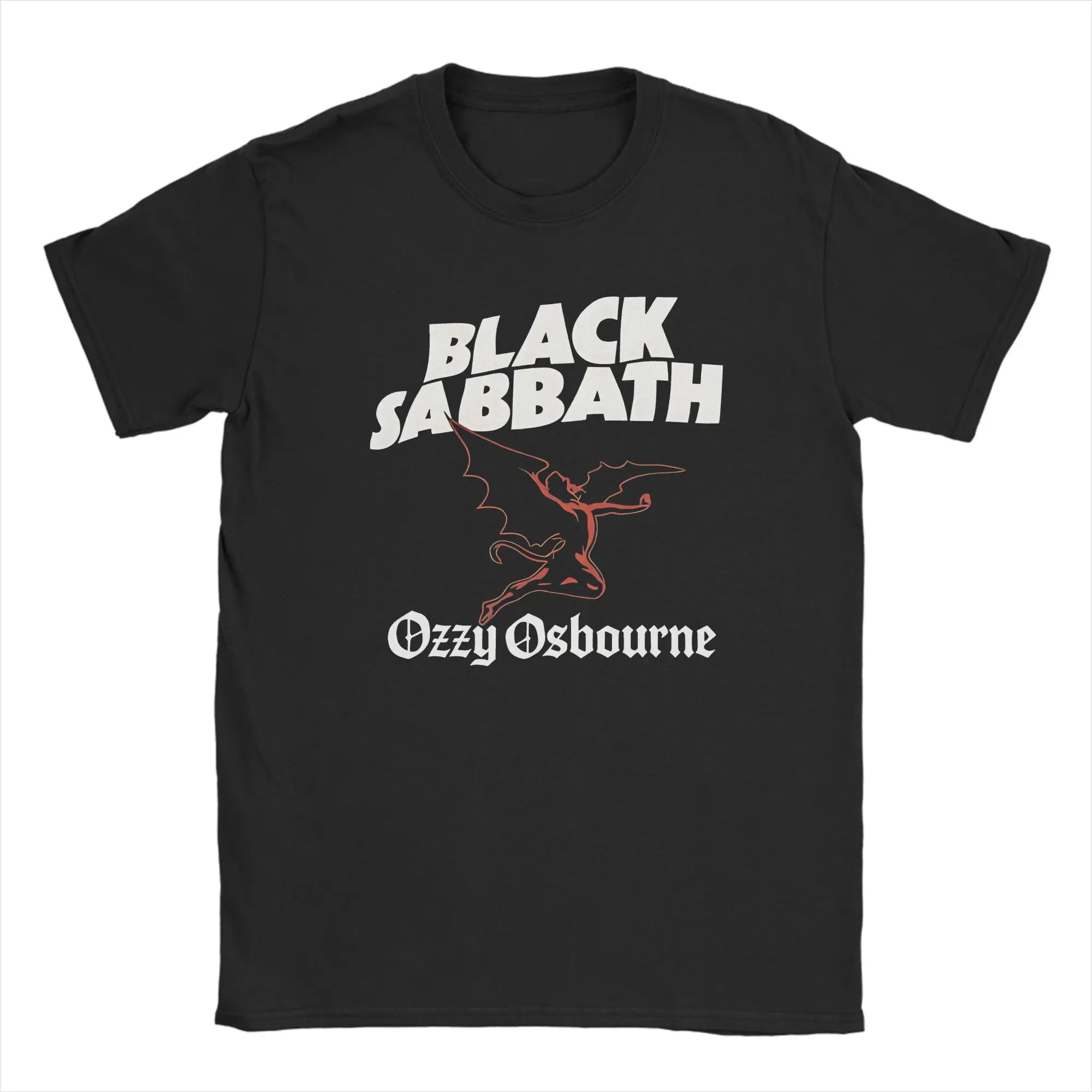 

Men Black Sabbath Ozzy Osbourne T-Shirts Back To The Beginning Music Tour Cotton Clothing Summer Short Sleeve T-Shirt Tee Shirt