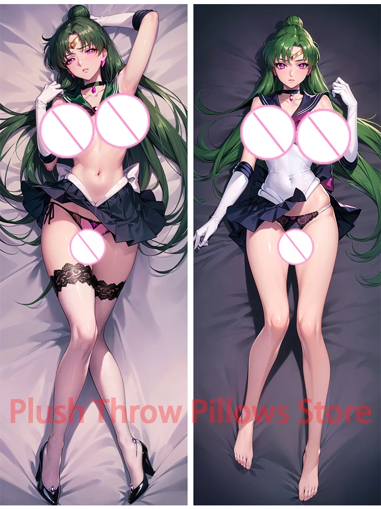 Dakimakura Anime Pillowcase, Setsuna Meiou, Double-sided Print, Life-Size Body Pillow Cover, Adult