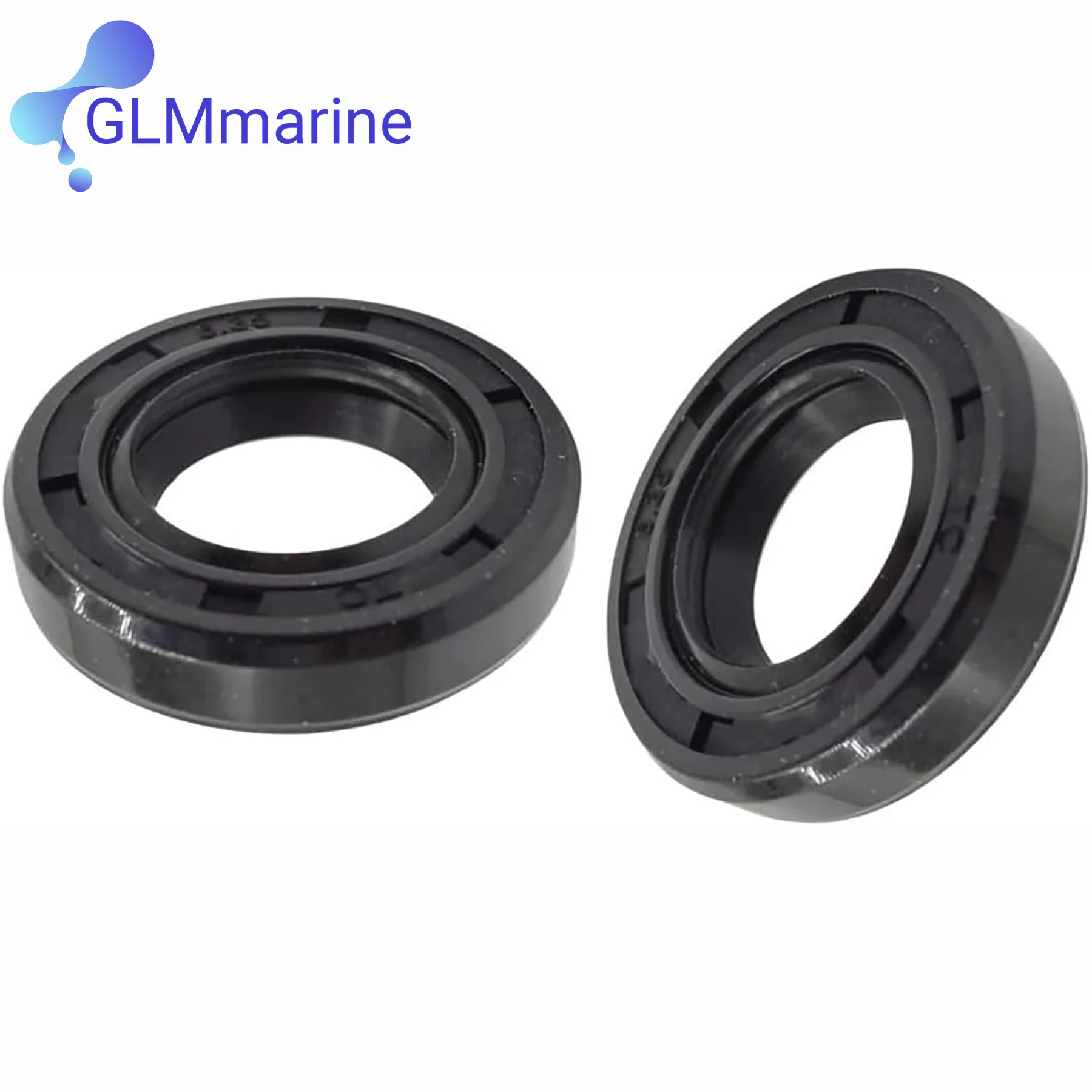 2 Pcs 313284 Drive Shaft Oil Seal for OMC Johnson Evinrude Outboard OEM 302545 777534 Fits Perkins Pump 35615 Sierra 18-2005