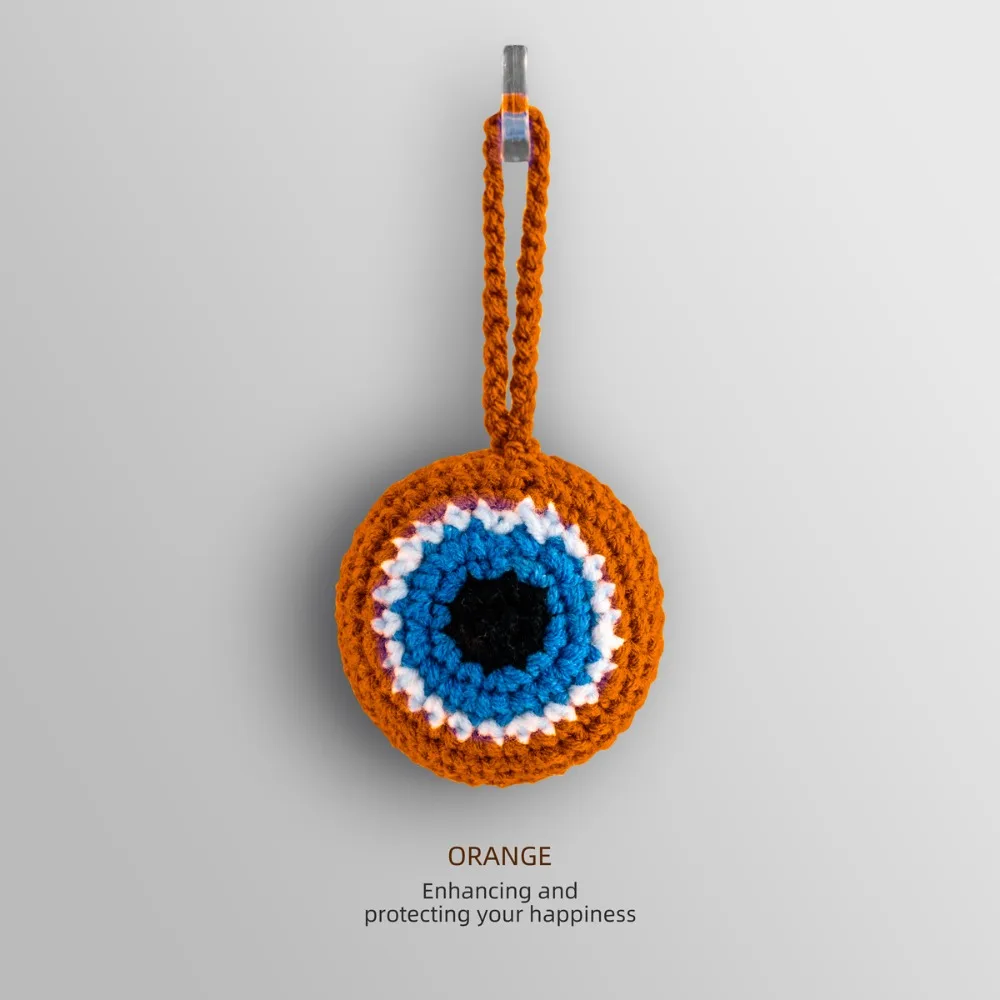 Lucky Eye Keychain Blue Eye Hand of Fatima Lucky Eye Pendant Tassel Pendant Various Colors Car Hanging Charm Bag Charms